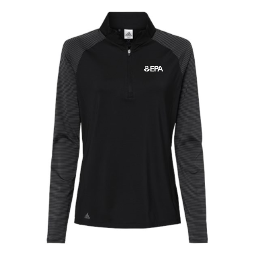 EPA - Women's Stripe Block Quarter-Zip Pullover