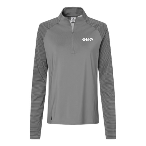 EPA - Women's Stripe Block Quarter-Zip Pullover