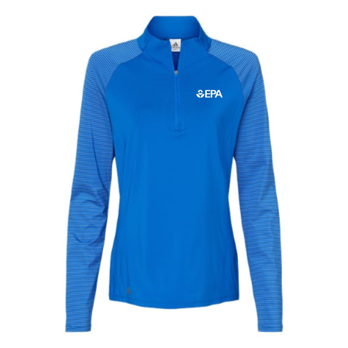 EPA - Women's Stripe Block Quarter-Zip Pullover
